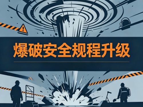 爆破安全规程升级：从“经验”到“标准”的制